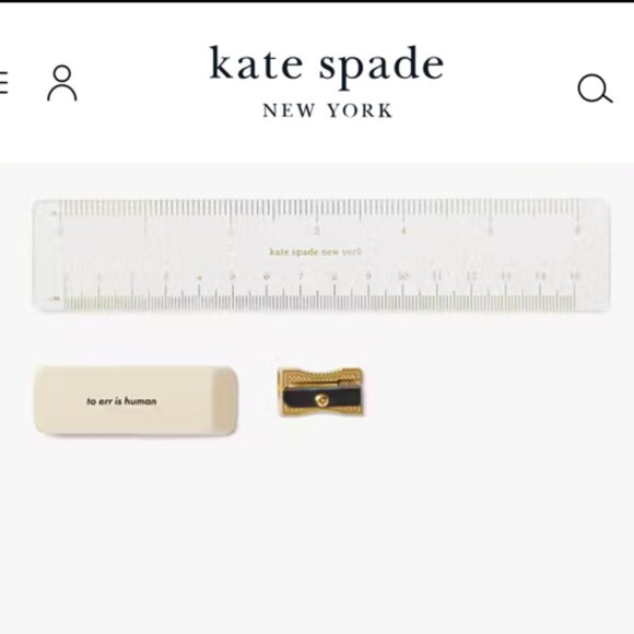 NEW Kate Spade Mini Hearts Pencil Case - Picture 5 of 5